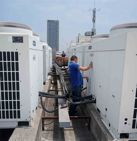 吉林中央空调制热和不制冷系统维修方法